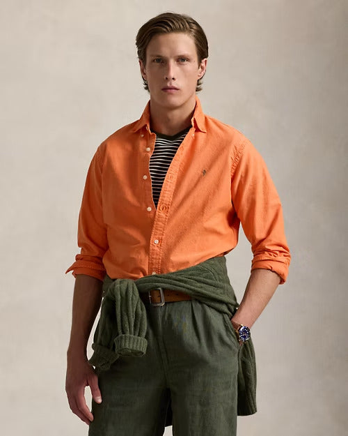 Ralph Lauren Garment-Dyed Oxford Shirt - All Fits