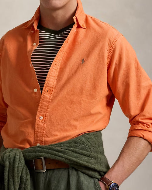 Ralph Lauren Garment-Dyed Oxford Shirt - All Fits
