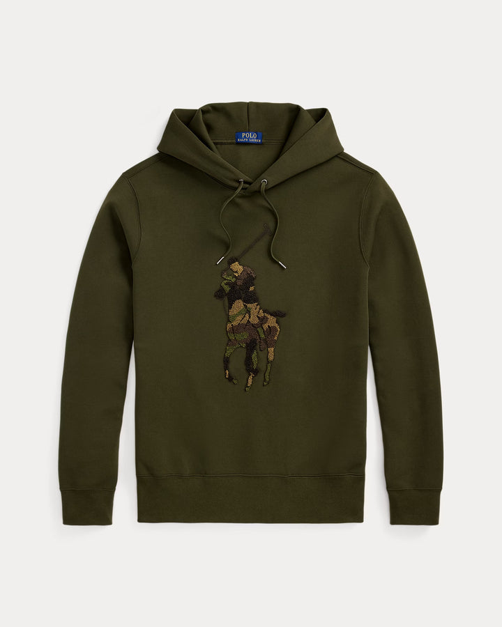 Ralph Lauren Big Pony Double-Knit Hoodie