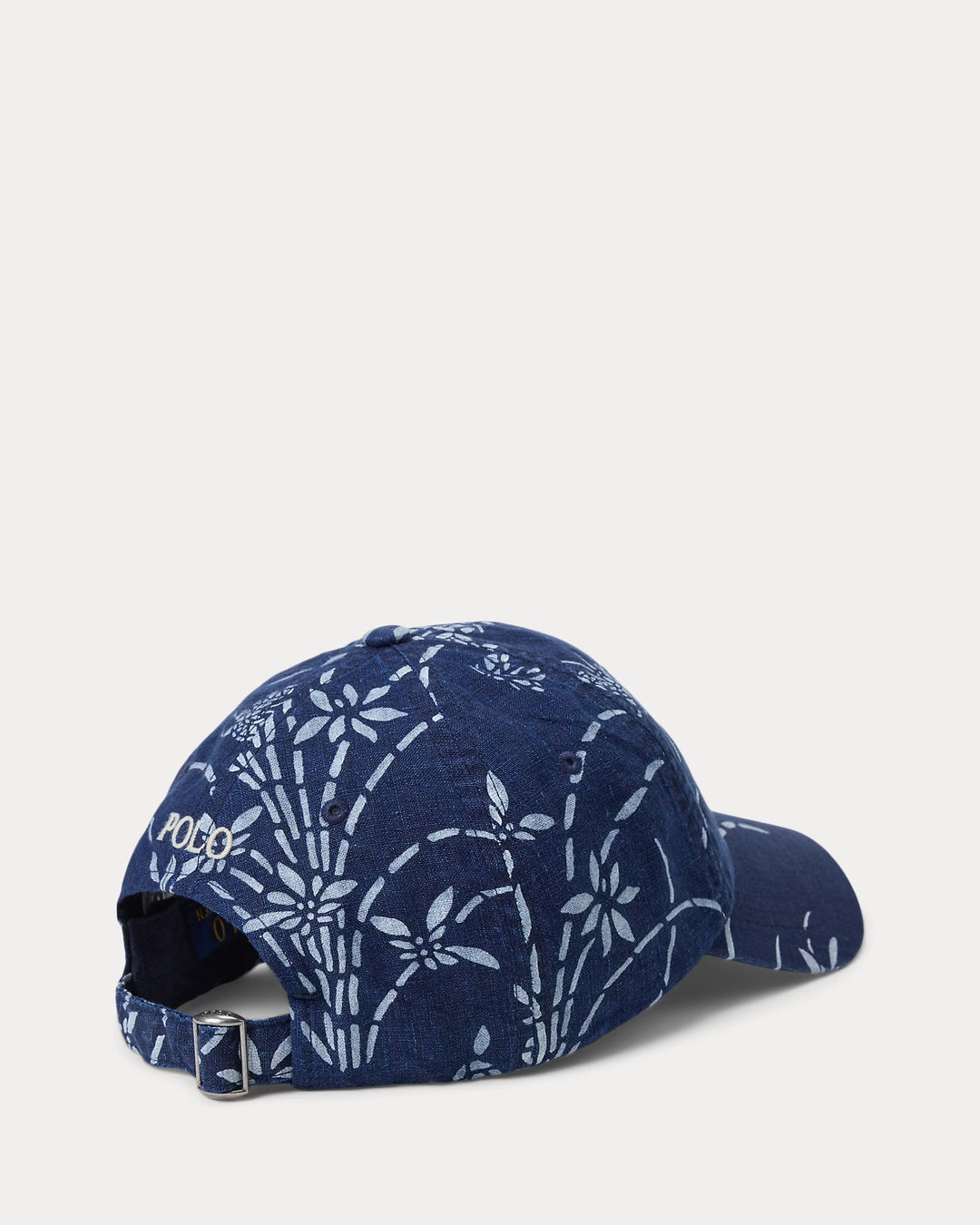 Ralph Lauren Tropical Indigo Linen Ball Cap
