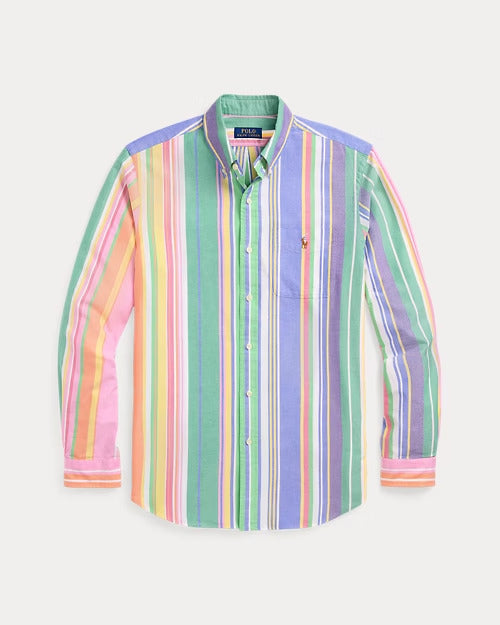 Ralph Lauren Classic Fit Striped Oxford Shirt