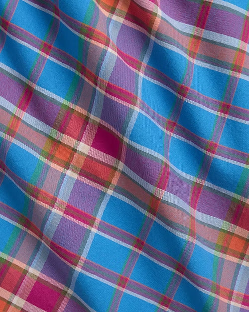 Ralph Lauren Classic Fit Plaid Oxford Shirt