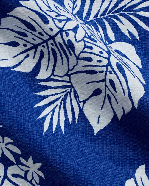 Ralph Lauren Classic Fit Monstera-Print Oxford Shirt