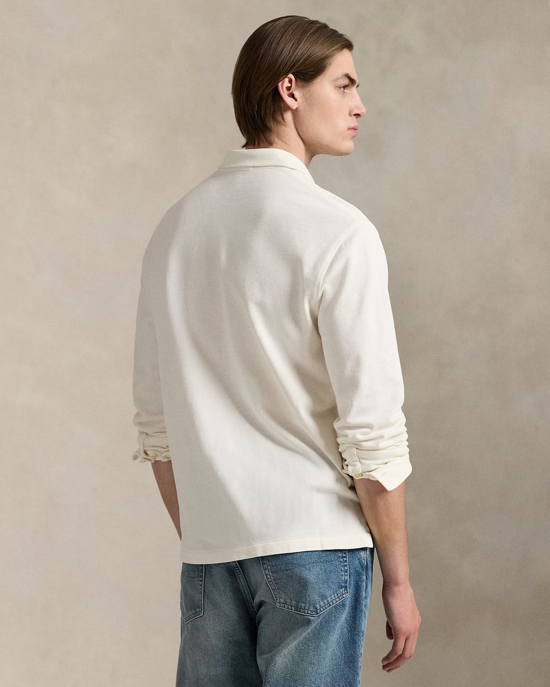 Ralph Lauren Nautical-Embroidered Mesh Polo Shirt