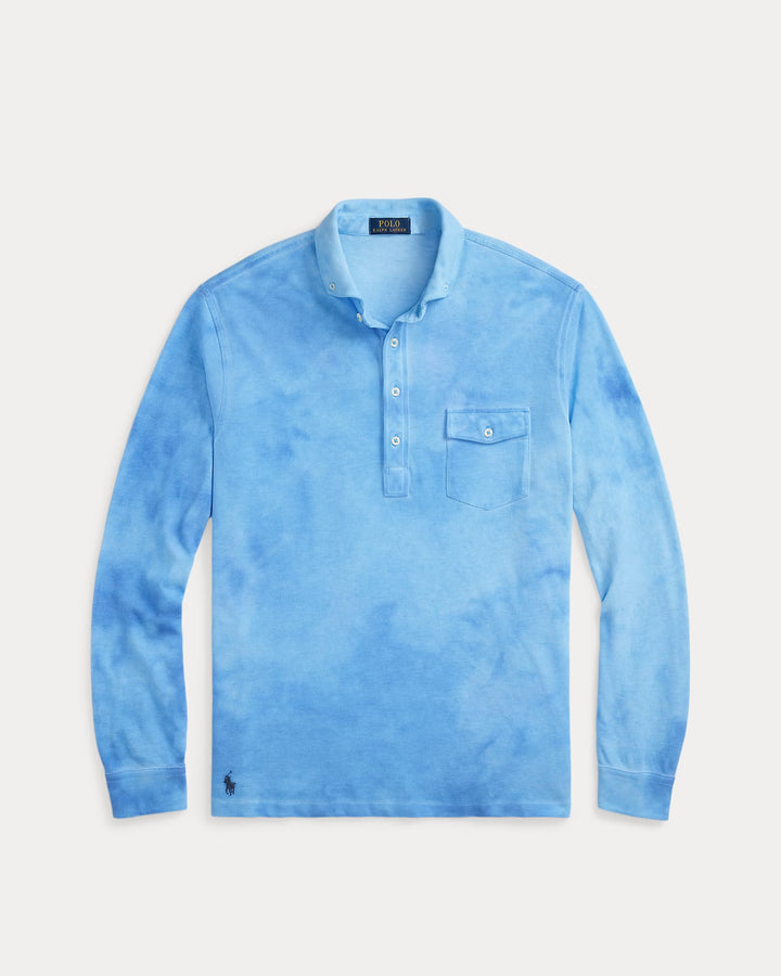 Ralph Lauren Garment-Dyed Mesh Polo Shirt