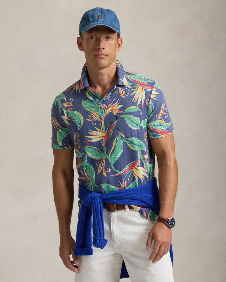 Ralph Lauren Standard Fit Floral-Print Polo Shirt