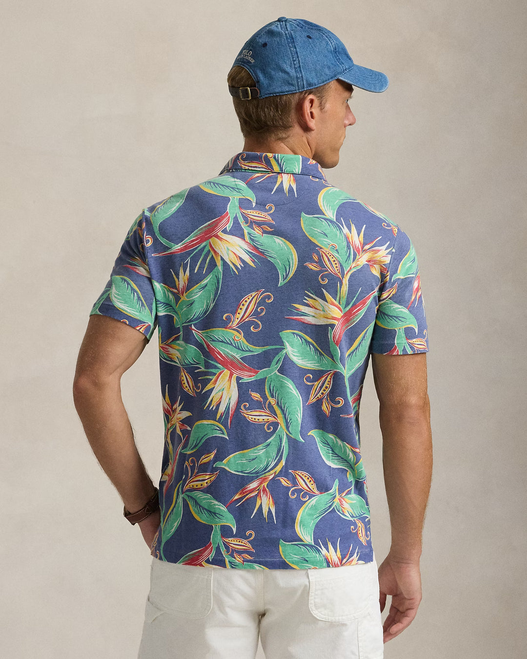 Ralph Lauren Standard Fit Floral-Print Polo Shirt