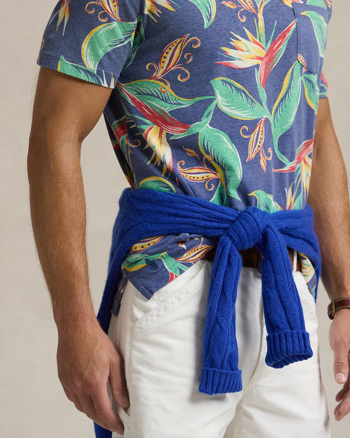 Ralph Lauren Standard Fit Floral-Print Polo Shirt