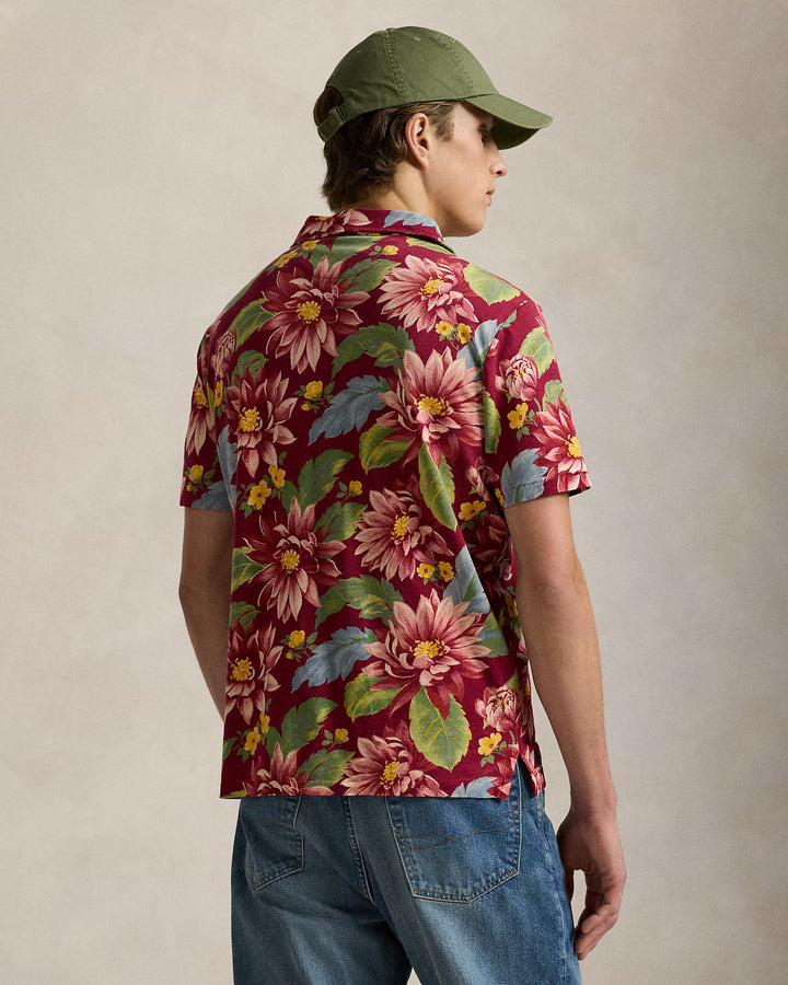 Ralph Lauren Standard Fit Floral Jersey Polo Shirt