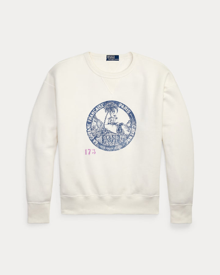 Ralph Lauren Vintage Fit Fleece Graphic Sweatshirt