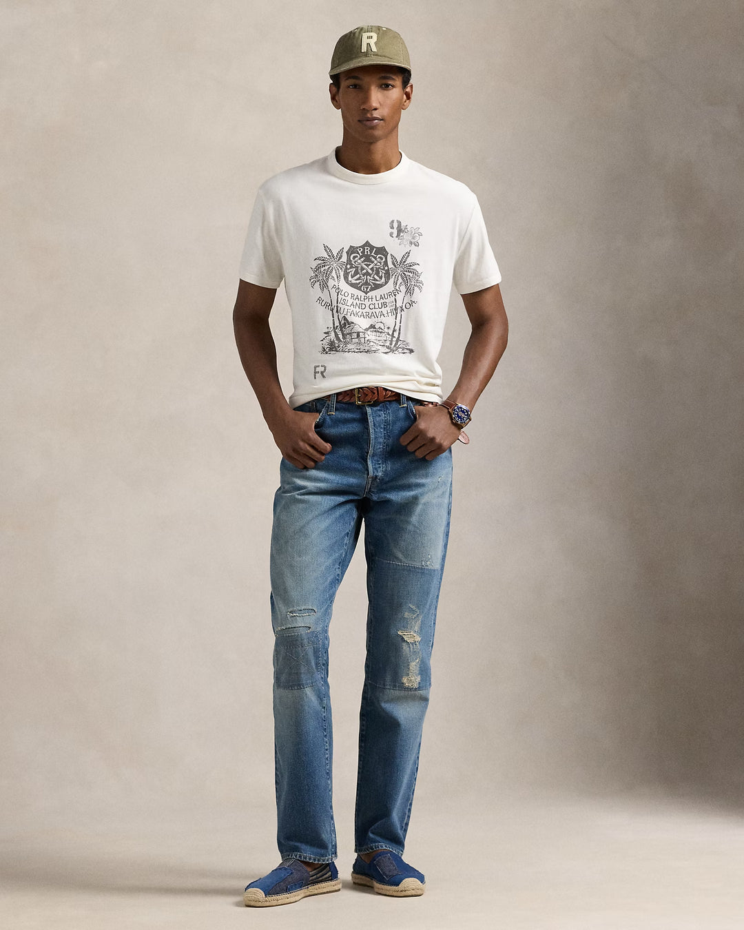 Ralph Lauren Classic Fit Jersey Graphic T-Shirt