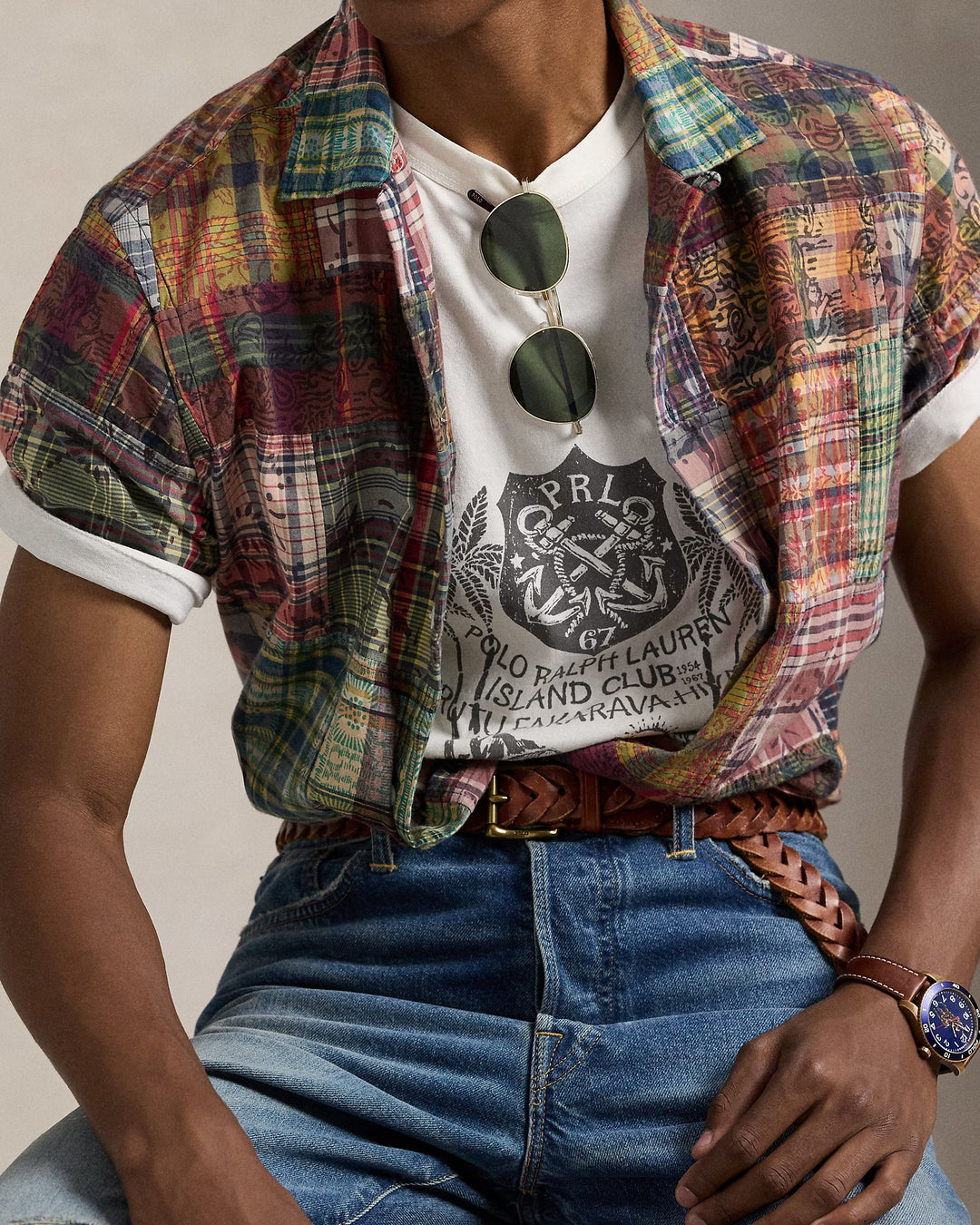 Ralph Lauren Classic Fit Jersey Graphic T-Shirt