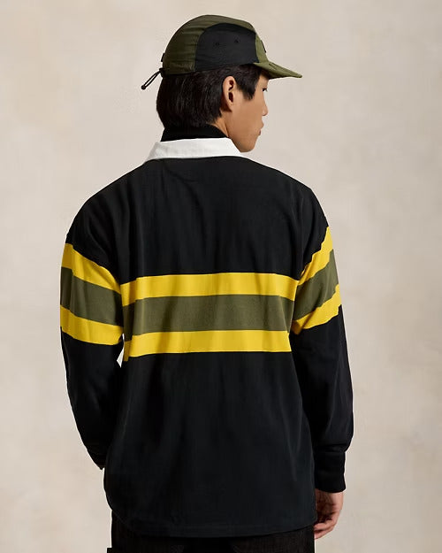 Ralph Lauren Classic Fit Striped Jersey Rugby Shirt