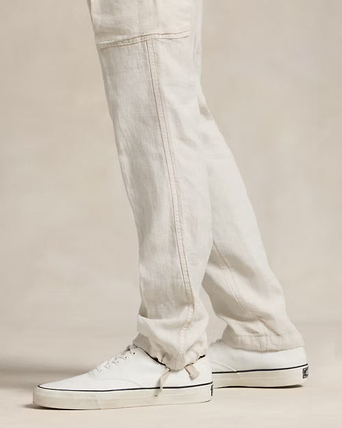 Ralph Lauren Lateef Slim Tapered Fit Linen Cargo Pant