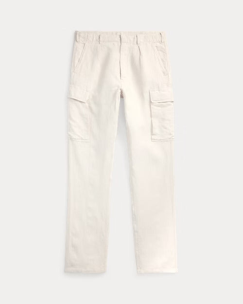 Ralph Lauren Lateef Slim Tapered Fit Linen Cargo Pant