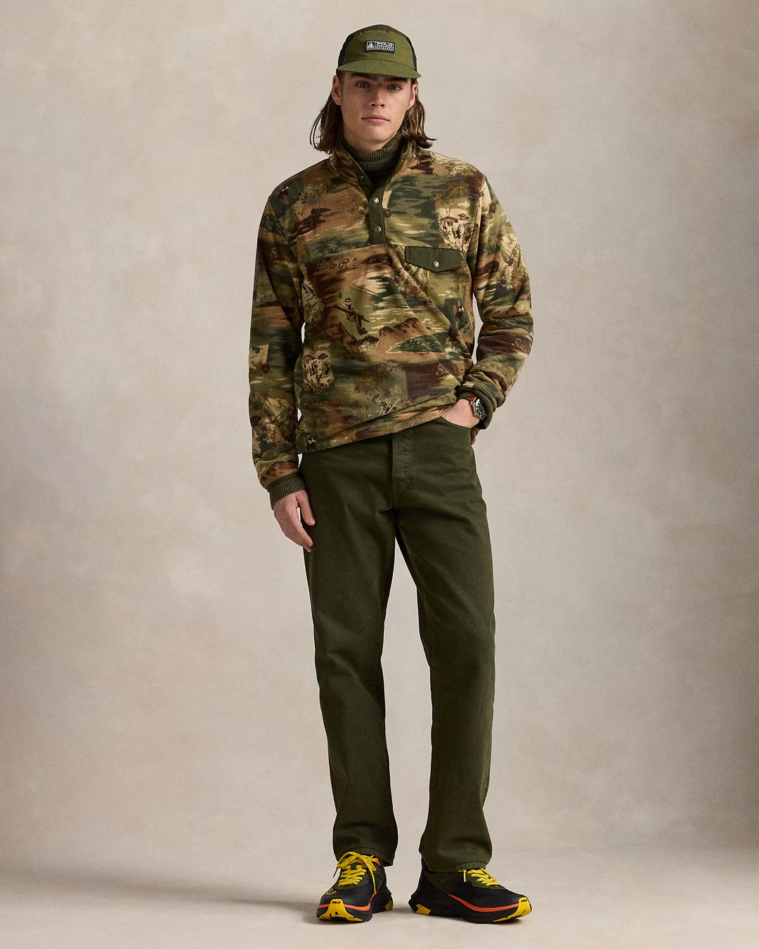 Ralph Lauren Sea-to-Ski Camo Pullover
