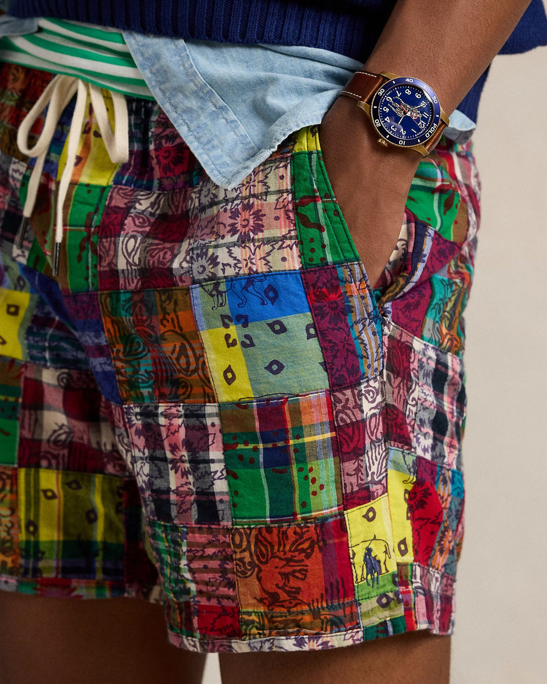 Ralph Lauren 6-Inch Polo Prepster Madras Short