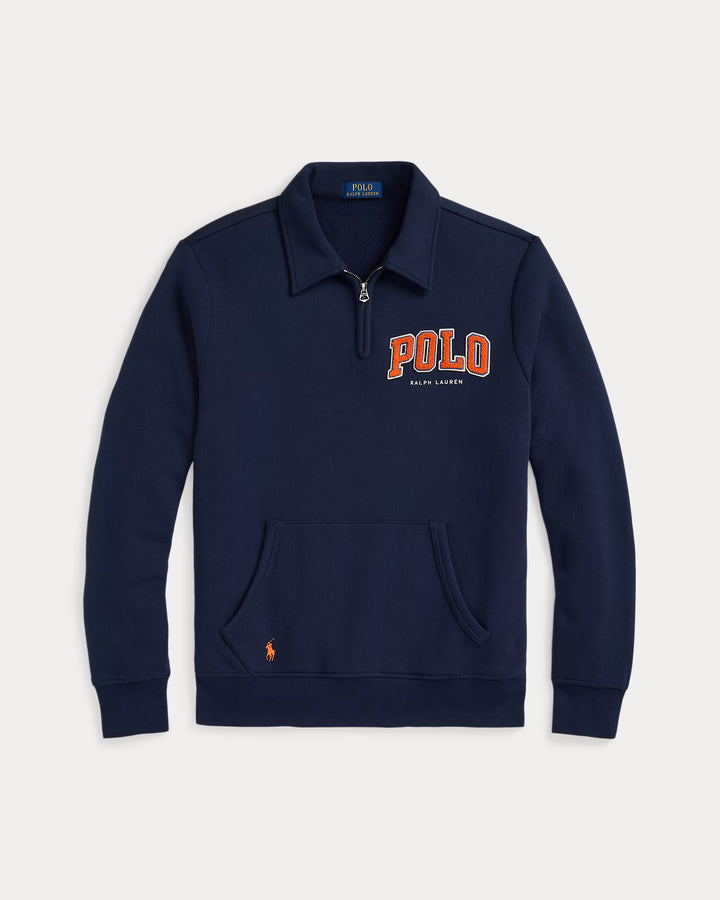 Ralph Lauren The RL Fleece Logo Collared Sweatshirt