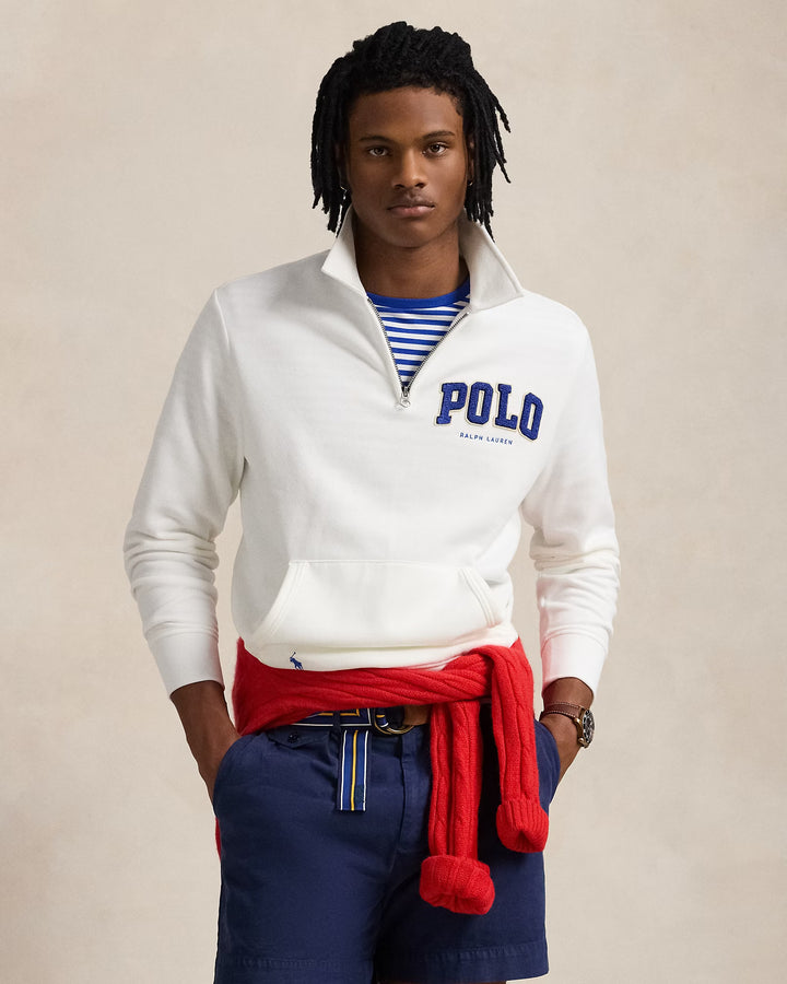 Ralph Lauren The RL Fleece Logo Collared Sweatshirt
