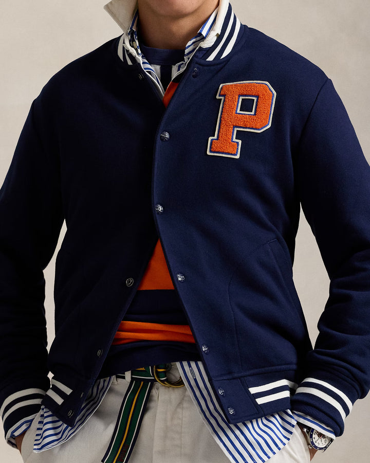 Ralph Lauren The RL Fleece Baseball Jacket