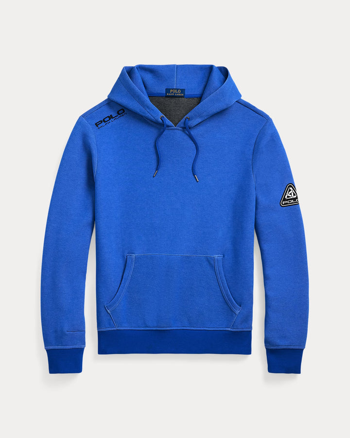 Ralph Lauren Logo Double-Knit Hoodie