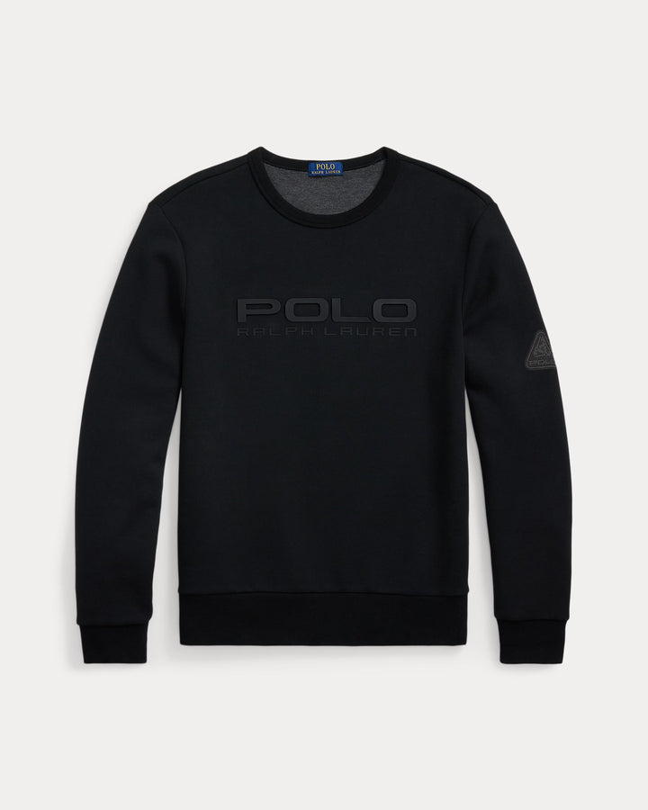 Ralph Lauren Logo Double-Knit Sweatshirt