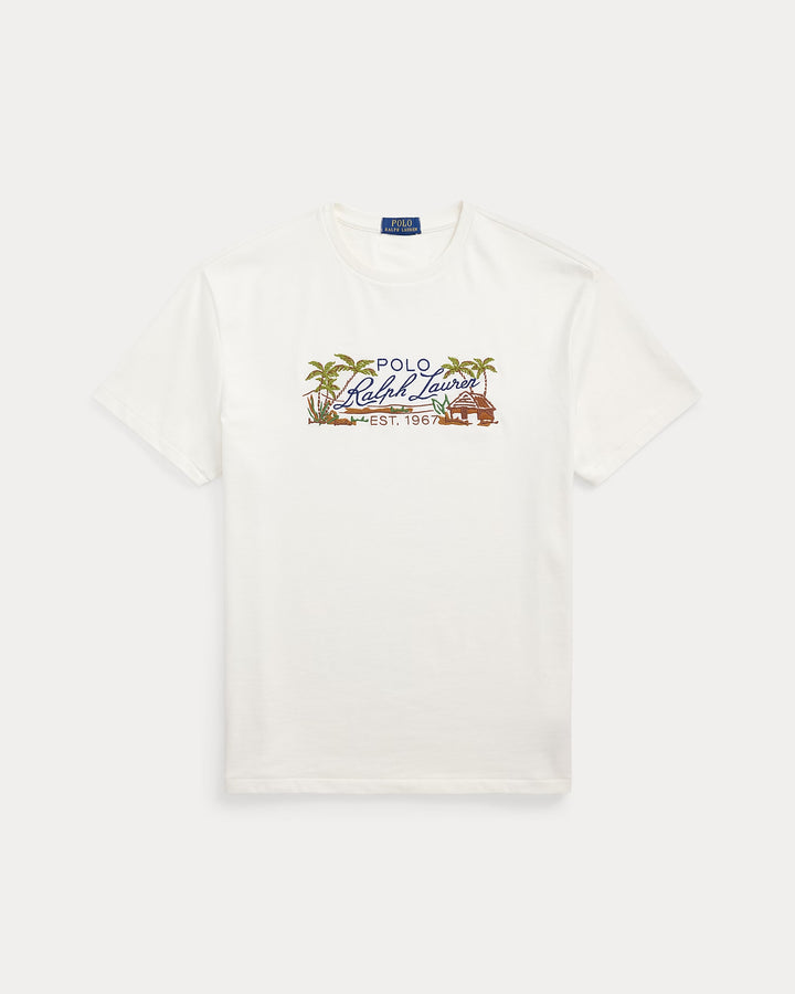 Ralph Lauren Classic Fit Embroidered Jersey T-Shirt