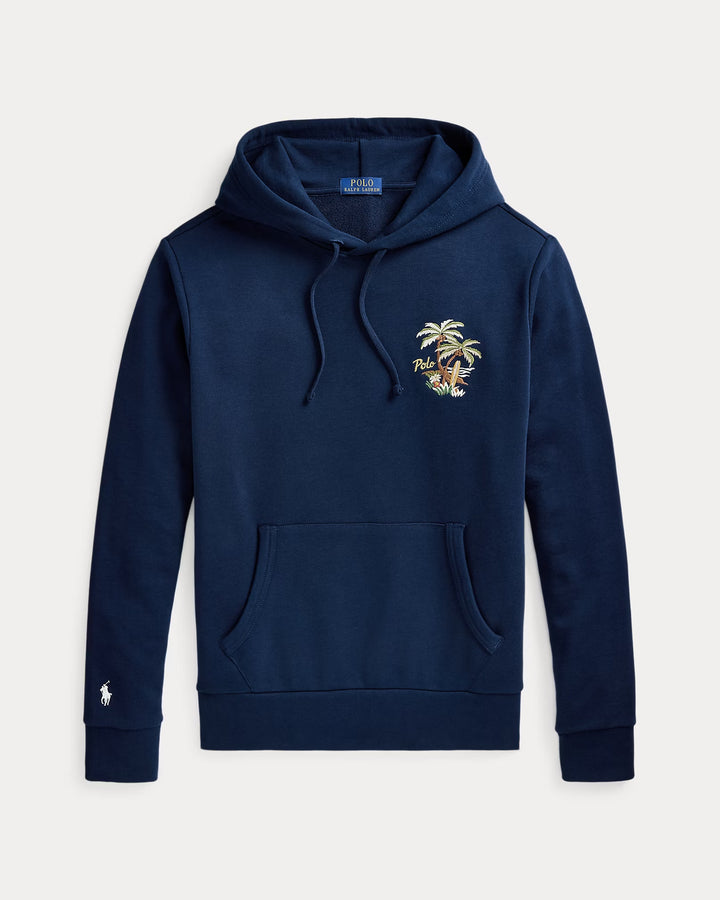 Ralph Lauren Embroidered Loopback Fleece Hoodie
