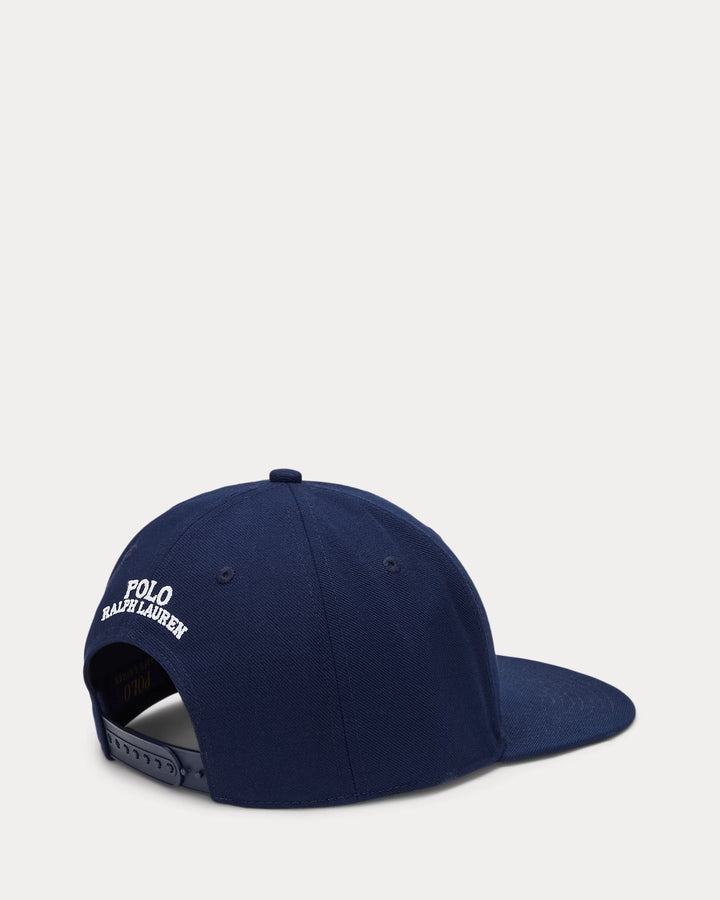 Ralph Lauren Twill High-Crown Ball Cap