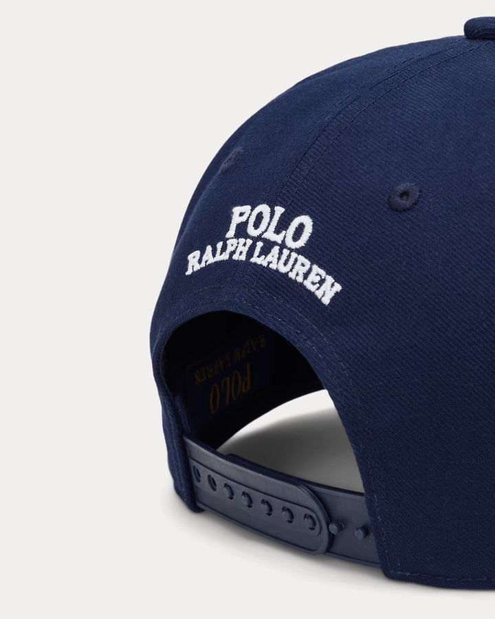Ralph Lauren Twill High-Crown Ball Cap