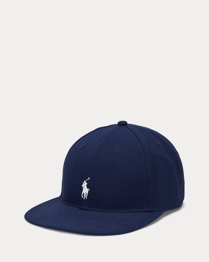 Ralph Lauren Twill High-Crown Ball Cap