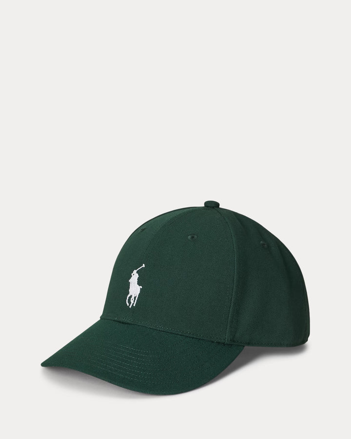 Ralph Lauren Twill High-Crown Ball Cap