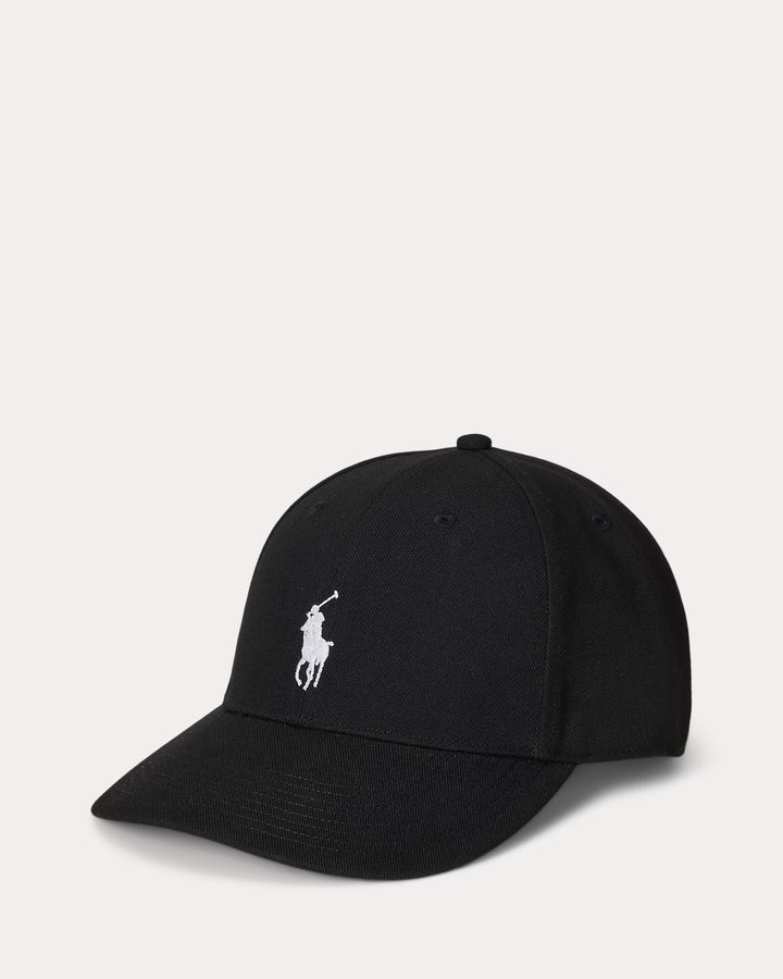 Ralph Lauren Twill High-Crown Ball Cap