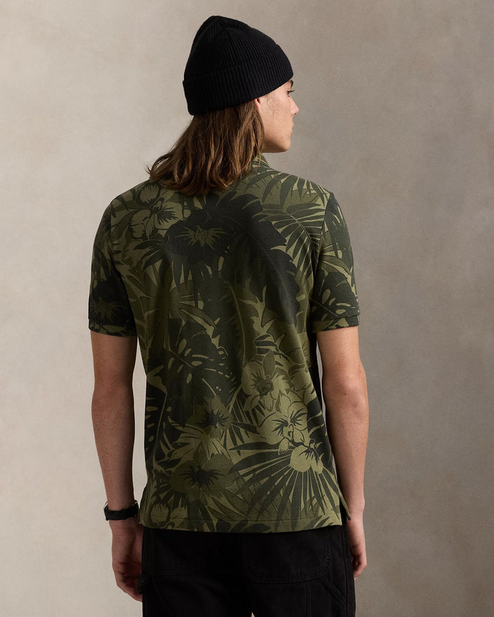 Ralph Lauren Classic Fit Palm-Camo Mesh Polo Shirt