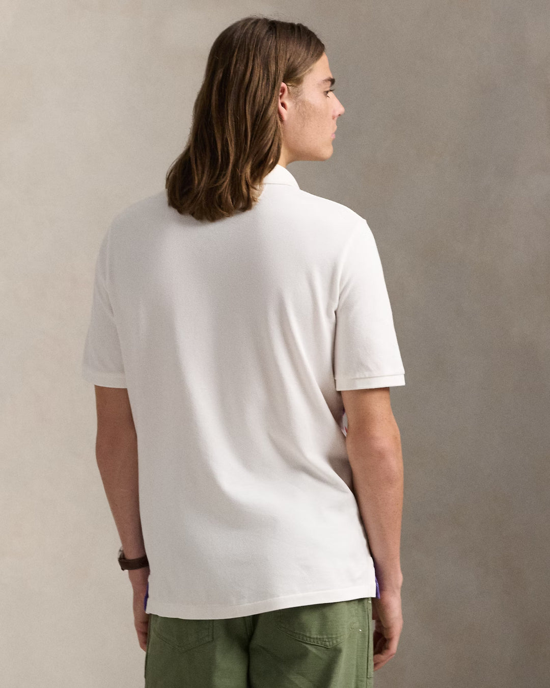 Ralph Lauren Classic Fit Mesh Graphic Polo Shirt