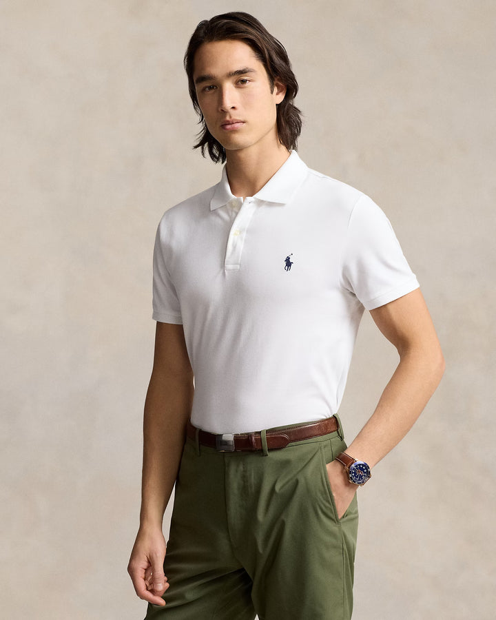 Ralph Lauren Tailored Fit Performance Mesh Polo Shirt