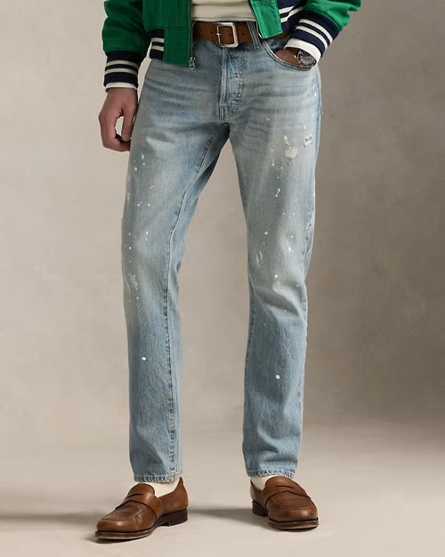 Ralph Lauren Sullivan Slim Stretch Distressed Jean