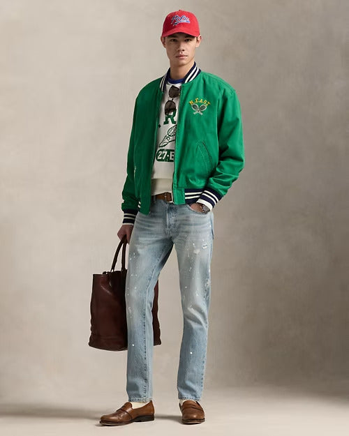 Ralph Lauren Sullivan Slim Stretch Distressed Jean