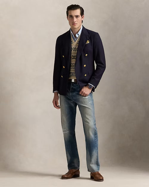 Ralph Lauren Heritage Straight Distressed Jean