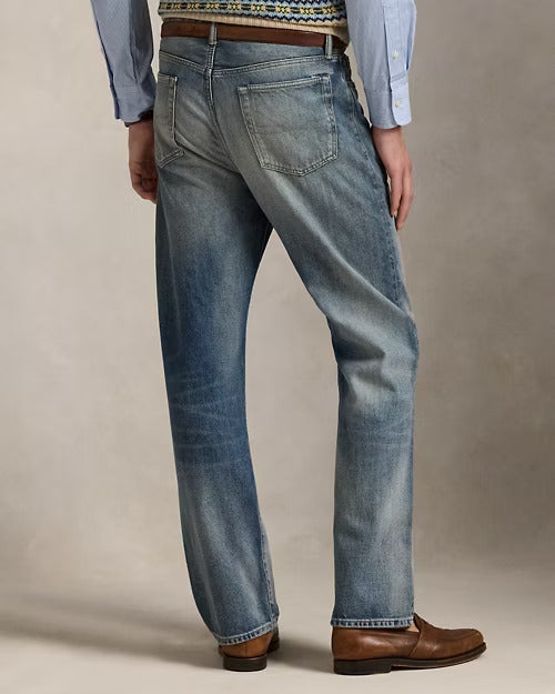 Ralph Lauren Heritage Straight Distressed Jean