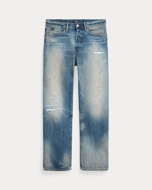 Ralph Lauren Heritage Straight Distressed Jean
