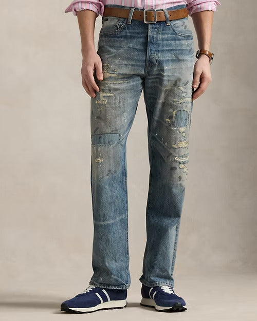 Ralph Lauren Vintage Classic Distressed Jean