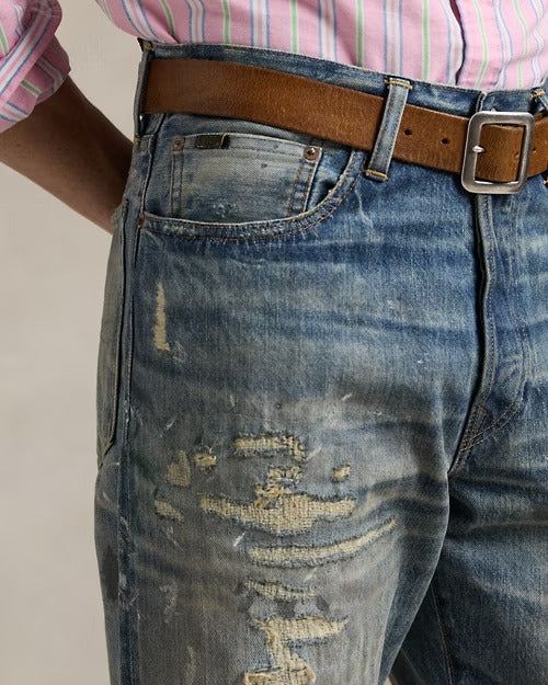 Ralph Lauren Vintage Classic Distressed Jean
