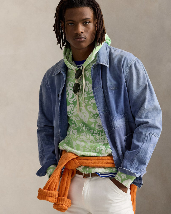 Ralph Lauren Floral Spa Terry Hoodie
