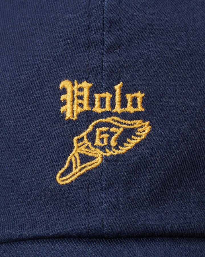 Ralph Lauren Embroidered Twill Ball Cap