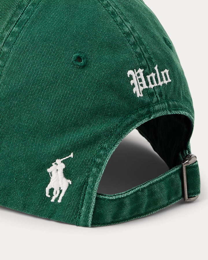 Ralph Lauren Embroidered Twill Ball Cap