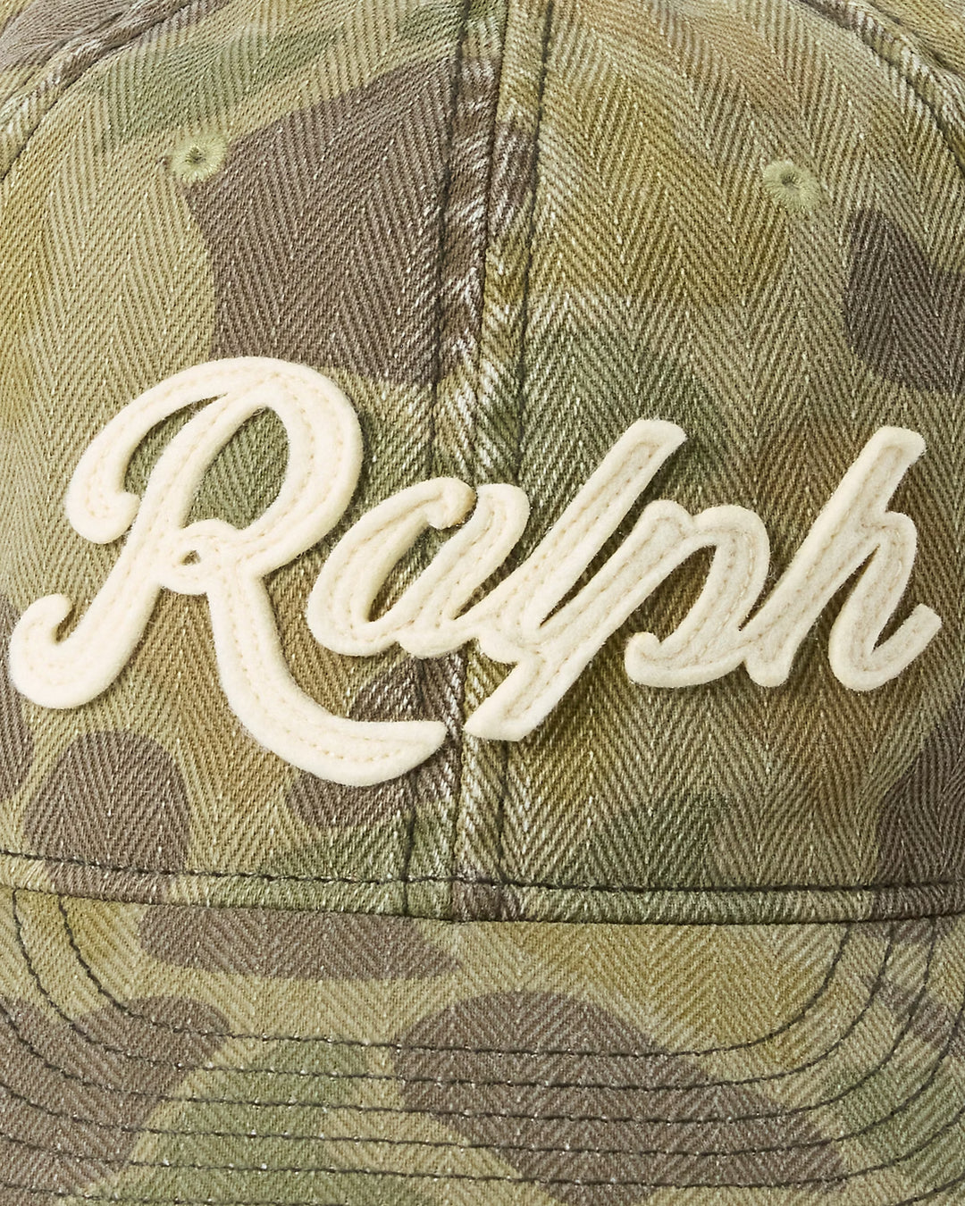 Ralph Lauren Camo Herringbone Ball Cap