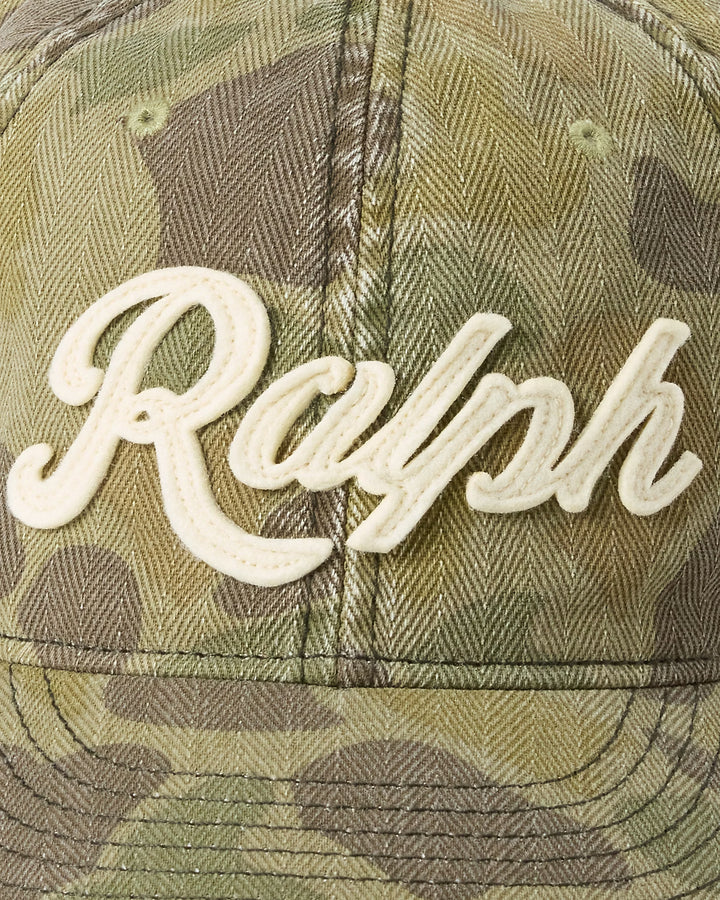 Ralph Lauren Camo Herringbone Ball Cap
