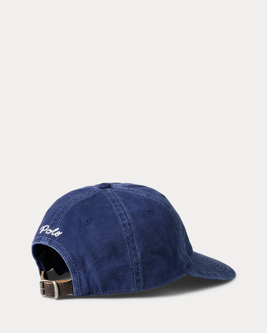 Ralph Lauren Logo Washed Twill Ball Cap