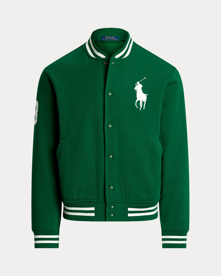 Ralph Lauren Big Pony Fleece Baseball Jacket